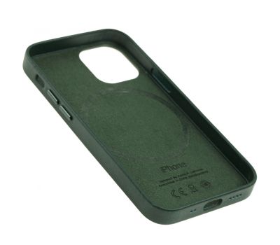 Чохол для iPhone 12 mini Leather with MagSafe pine green 2647314