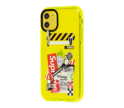 Чохол для iPhone 11 Neon print supreme