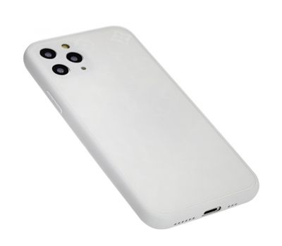 Чохол для iPhone 11 Pro glass LV білий 2647247