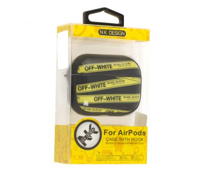 Чохол для AirPods Pro Young Style off white чорний дизайн 2 2648854