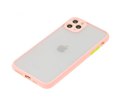 Чохол для iPhone 11 Pro Max LikGus Totu camera protect рожевий 2648002