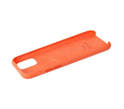 Чохол Silicone для iPhone 11 Pro Max Premium case помаранчевий 2648893