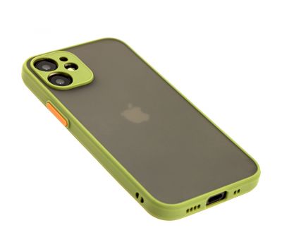 Чохол для iPhone 12 mini LikGus Totu camera protect зелений 2648074