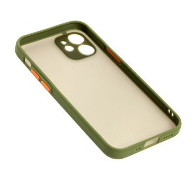 Чохол для iPhone 12 mini LikGus Totu camera protect зелений 2648075