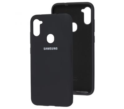 Чохол для Samsung Galaxy A11 / M11 Silicone Full чорний