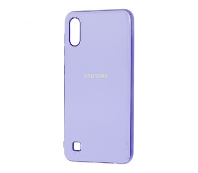 Чохол для Samsung Galaxy A10 (A105) Silicone case (TPU) бузковий