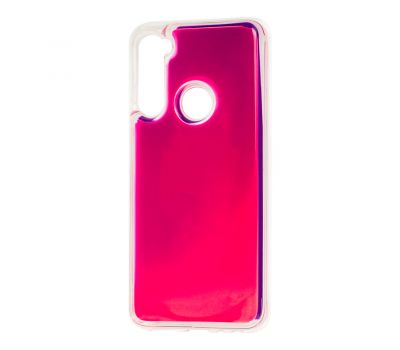 Чохол для Xiaomi Redmi Note 8 "Neon пісок" фіолетово-рожевий
