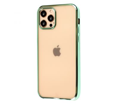 Чохол для iPhone 12 / 12 Pro Glossy edging зелений
