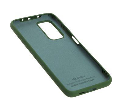 Чохол для Xiaomi Mi 10T Silicone Full зелений / dark green 2651534