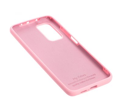 Чохол для Xiaomi  Mi 10T Silicone Full рожевий / pink 2651536