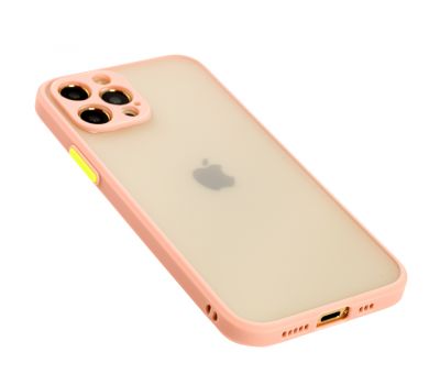 Чохол для iPhone 12 Pro LikGus Totu camera protect рожевий 2651270
