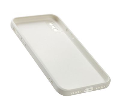 Чохол для iPhone X / Xs Matte silicone білий 2651294