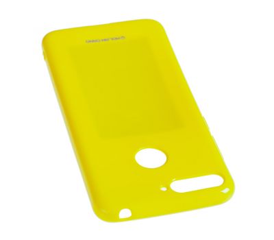 Чохол для Huawei Y6 Prime 2018 Molan Cano Jelly глянець жовтий 2652096