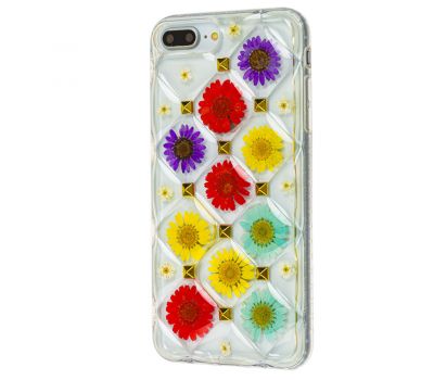 Чохол для iPhon 7 Plus / 8 Plus Flowers 3D "гербери"