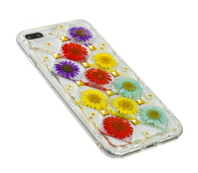 Чохол для iPhon 7 Plus / 8 Plus Flowers 3D "гербери" 2652167