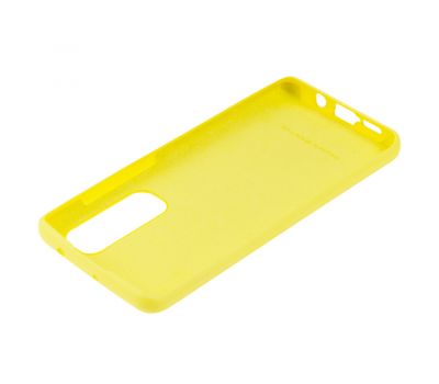 Чохол для Xiaomi Mi Note 10 Lite Silicone Full лимонний 2655810