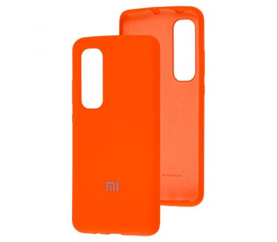 Чохол для Xiaomi Mi Note 10 Lite Silicone Full помаранчевий