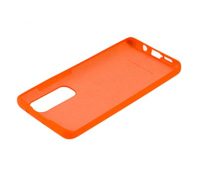 Чохол для Xiaomi Mi Note 10 Lite Silicone Full помаранчевий 2655814