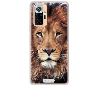 Чохол для Xiaomi Redmi Note 10 Pro MixCase тварини цар тварин