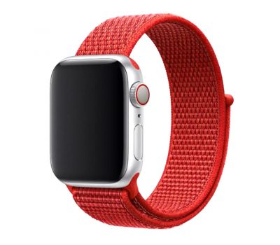 Ремінець для Apple Watch Sport Loop 38mm червоний