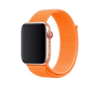 Ремінець для Apple Watch Sport Loop 42mm помаранчевий