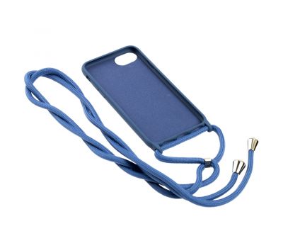 Чохол для iPhone 7 / 8 / SE 20 Lanyard with logo blue cobalt 2657694