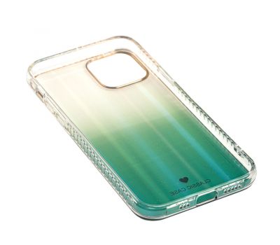 Чохол для iPhone 12 / 12 Pro Aurora classic glass зелений 2658378
