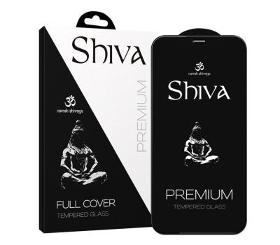 Захисне 5D скло для iPhone 12/12 Pro Shiva чорне 2658517