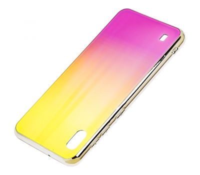 Чохол для Samsung Galaxy A10 (A105) Aurora glass жовтий 2658701