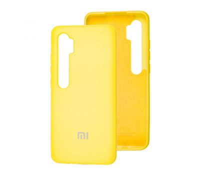 Чохол для Xiaomi Mi Note 10 Lite Silicone Full жовтий