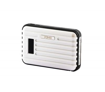 Зовнішній акумулятор Power Bank Fonsi F31-10000 mAh white