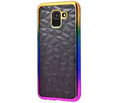 Чохол для Samsung Galaxy J6 2018 (J600) Prism Gradient золотисто-рожевий