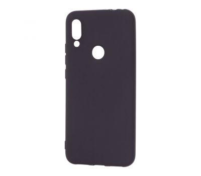 Чохол для Xiaomi Redmi 7 Soft матовий чорний