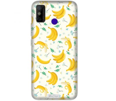 Чохол для Tecno Spark 6 Go MixCase фрукти банани