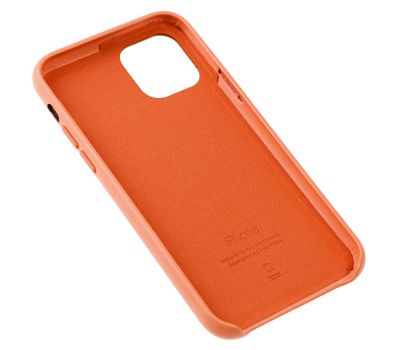Чохол для iPhone 11 Pro Max Leather classic "orange" 2662992