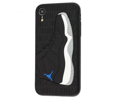 Чохол для iPhone Xr Sneakers Brand jordan чорний/сірий