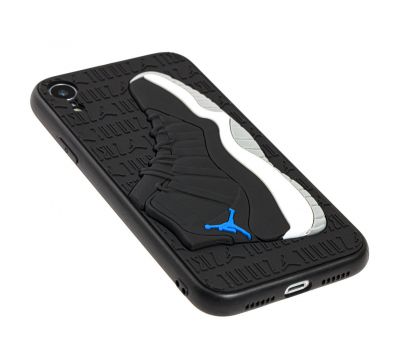 Чохол для iPhone Xr Sneakers Brand jordan чорний/сірий 2662874