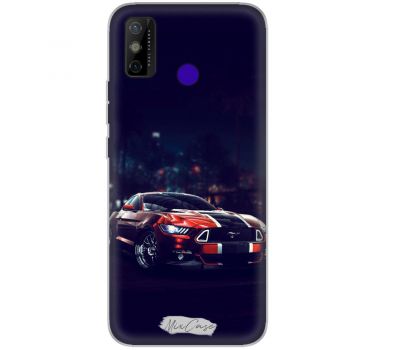 Чохол для Tecno Spark 6 Go MixCase машини мустанг