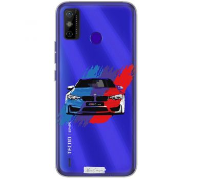 Чохол для Tecno Spark 6 Go MixCase MixCase машини bmw mpower