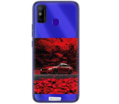 Чохол для Tecno Spark 6 Go MixCase машини бмв осінь