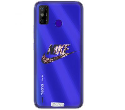 Чохол для Tecno Spark 6 Go Mixcase бренд спорт