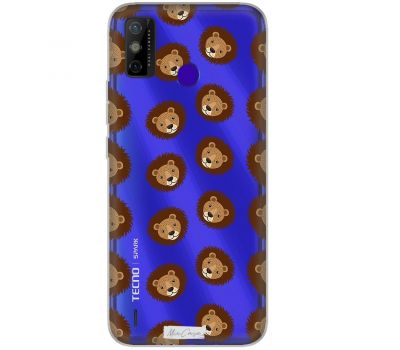 Чохол для Tecno Spark 6 Go MixCase тварини лев