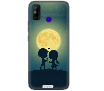 Чохол для Tecno Spark 6 Go Mixcase для закоханих пар під місяць