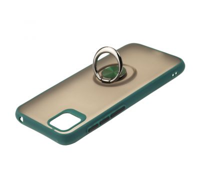 Чохол для Huawei Y5p LikGus Maxshield Ring оливковий 2663646