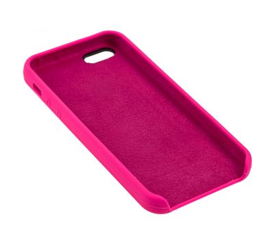 Чохол для iPhone 5 Silicone case shiny pink 2663483