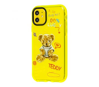 Чохол для iPhone 11 Neon print Teddy