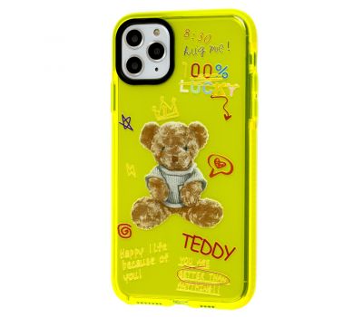 Чохол для iPhone 11 Pro Max Neon print Teddy
