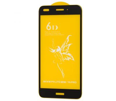 Захисне скло 6D Premium для Huawei P9 Lite mini чорний (OEM)