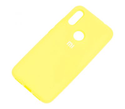 Чохол для Xiaomi Redmi 7 Silicone Full лимонний 2667958