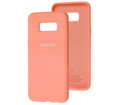 Чохол для Samsung Galaxy S8+ (G955) Silicone Full персиковий
